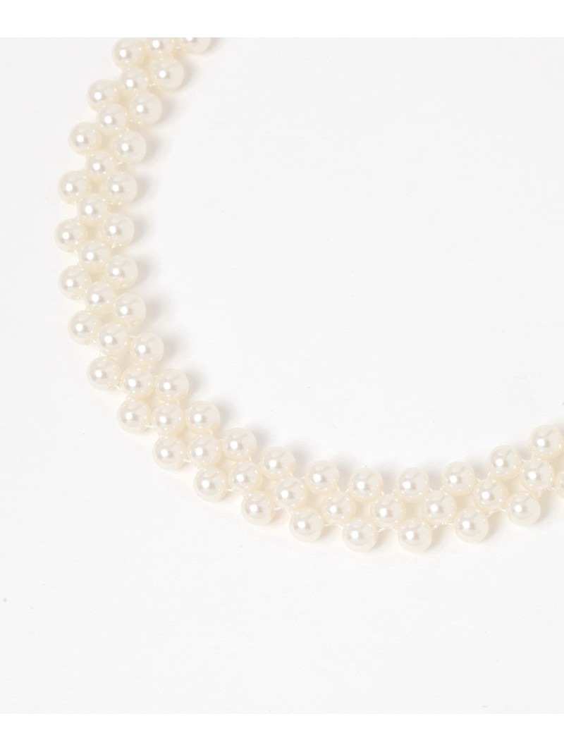 【SALE／50%OFF】編みパールネックレス/619094 GLOBAL WORK グローバルワーク アクセサリー・腕時計 ネックレス【RBA_E】[Rakuten Fashion] globalwork-10022475 GLOBAL WORK/グローバルワーク サンプル画像3