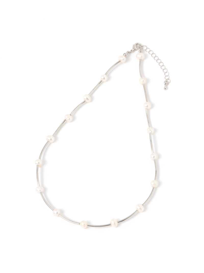 【SALE／50%OFF】淡水パールネックレス/629947 GLOBAL WORK グローバルワーク アクセサリー・腕時計 ネックレス シルバー ゴールド【RBA_E】[Rakuten Fashion] globalwork-10022472 GLOBAL WORK/グローバルワーク サンプル画像3