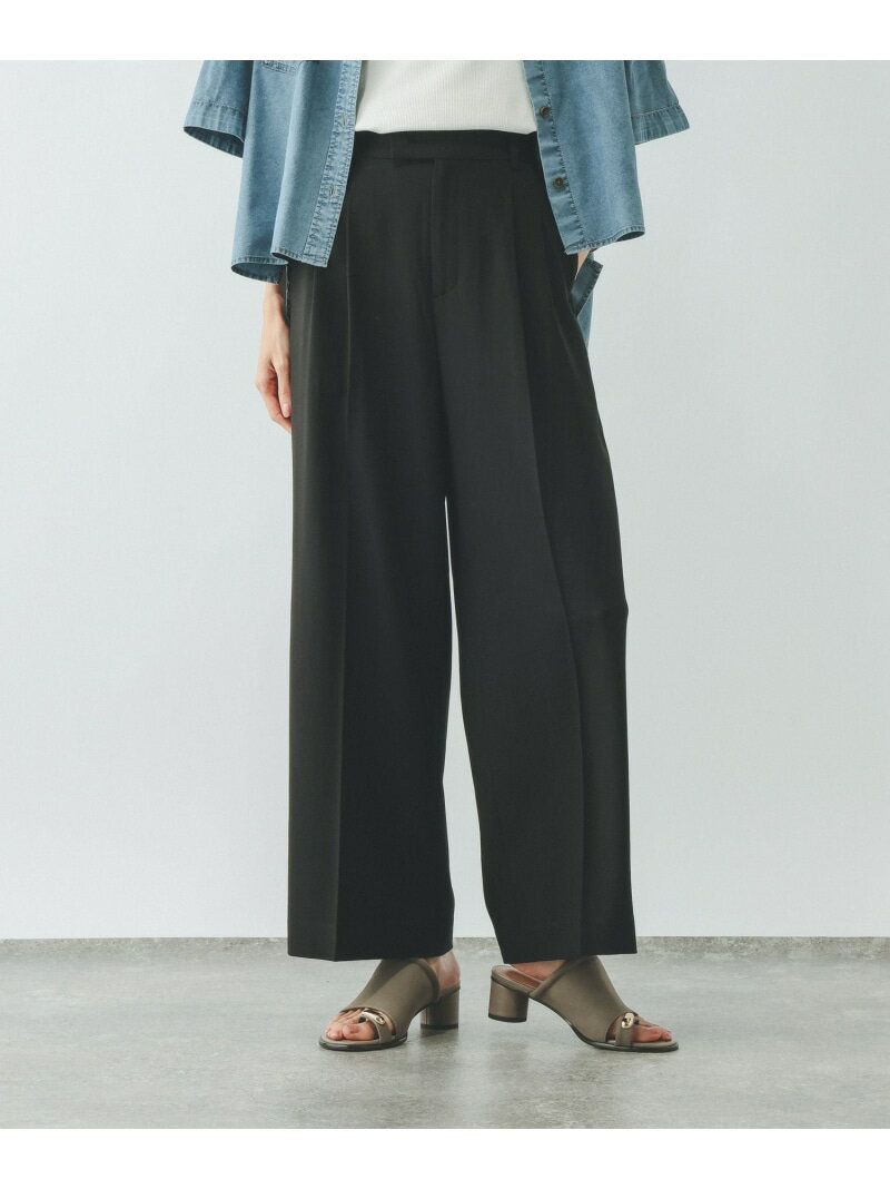 【SALE／40%OFF】お手入れラクラクセットアップ/ワイドパンツ/600997 GLOBAL WORK グローバルワーク パンツ その他のパンツ ブラック ブラウン ネイビー グレー【RBA_E】[Rakuten Fashion] globalwork-10023003 GLOBAL WORK/グローバルワーク サンプル画像2