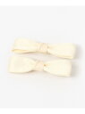 【SALE/70%OFF】MADE IN JAPAN/リボン2本セット GLOBAL WORK グローバルワーク ヘアアクセサリー バレッタ・ヘアクリップ・ヘア...