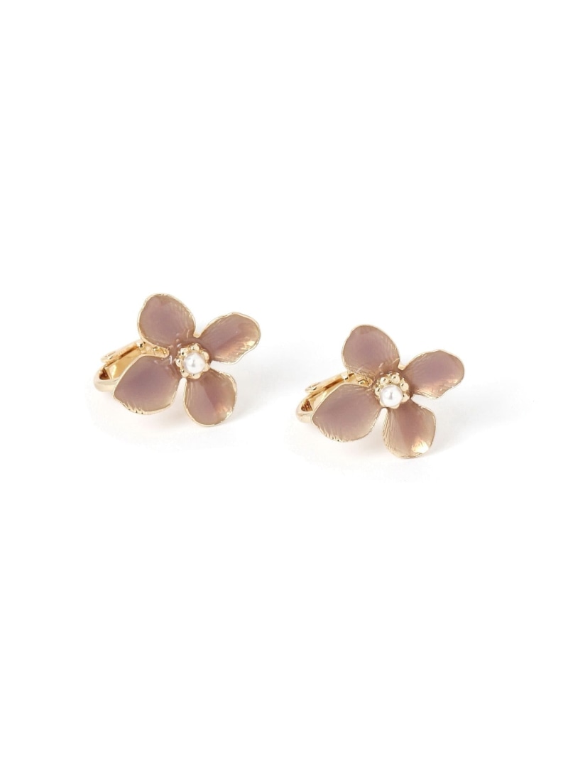 【SALE／50%OFF】フレンチフラワーイヤリング/646397 GLOBAL WORK グローバルワーク アクセサリー・腕時計 イヤリング・イヤーカフ パープル【RBA_E】[Rakuten Fashion] globalwork-10023013 GLOBAL WORK/グローバルワーク サンプル画像2