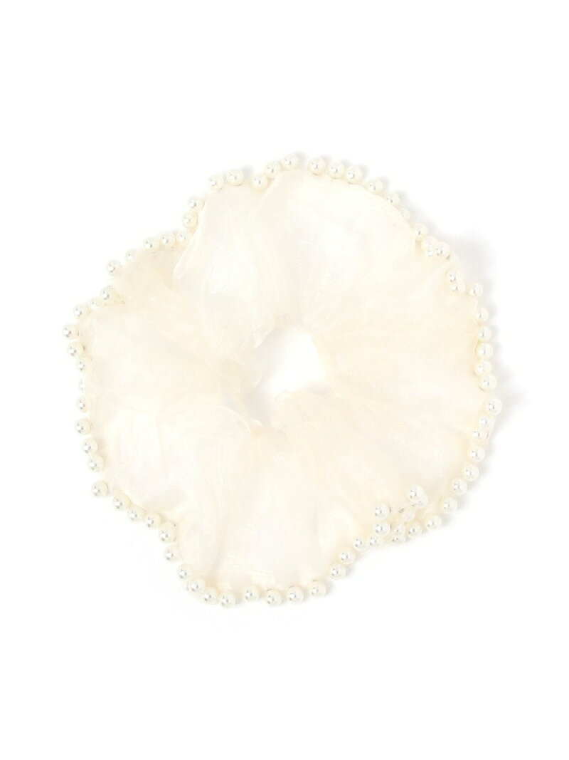 【SALE／60%OFF】ジャラジャラパールシュシュ/577278 GLOBAL WORK グローバルワーク ヘアアクセサリー ヘアゴム ブラック ホワイト【RBA_E】[Rakuten Fashion] globalwork-10021456 GLOBAL WORK/グローバルワーク サンプル画像2