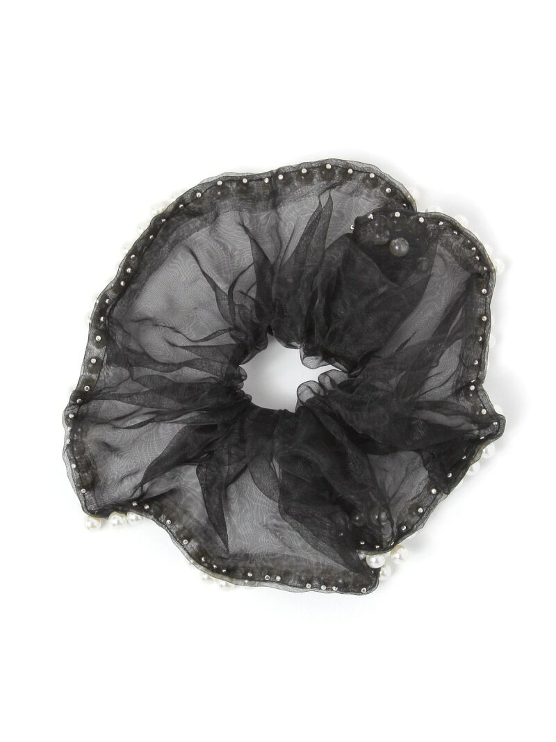 【SALE／60%OFF】ジャラジャラパールシュシュ/577278 GLOBAL WORK グローバルワーク ヘアアクセサリー ヘアゴム ブラック ホワイト【RBA_E】[Rakuten Fashion] globalwork-10021456 GLOBAL WORK/グローバルワーク サンプル画像3
