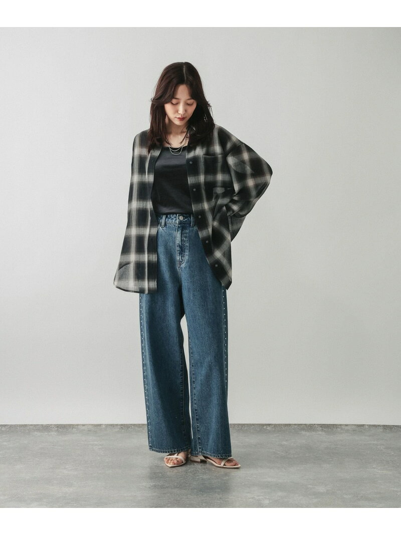 ベロアカップ付きキャミ/1051642 GLOBAL WORK グローバルワーク トップス その他のトップス グレー ブラック[Rakuten Fashion] globalwork-10023984 GLOBAL WORK/グローバルワーク サンプル画像3