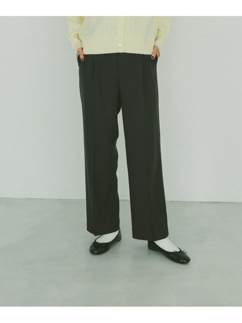 お手入れラクラクセットアップ/ストレートパンツ/600999 GLOBAL WORK グローバルワーク パンツ その他のパンツ ネイビー グレー ブラウン ブラック【先行予約】*【送料無料】[Rakuten Fashion]