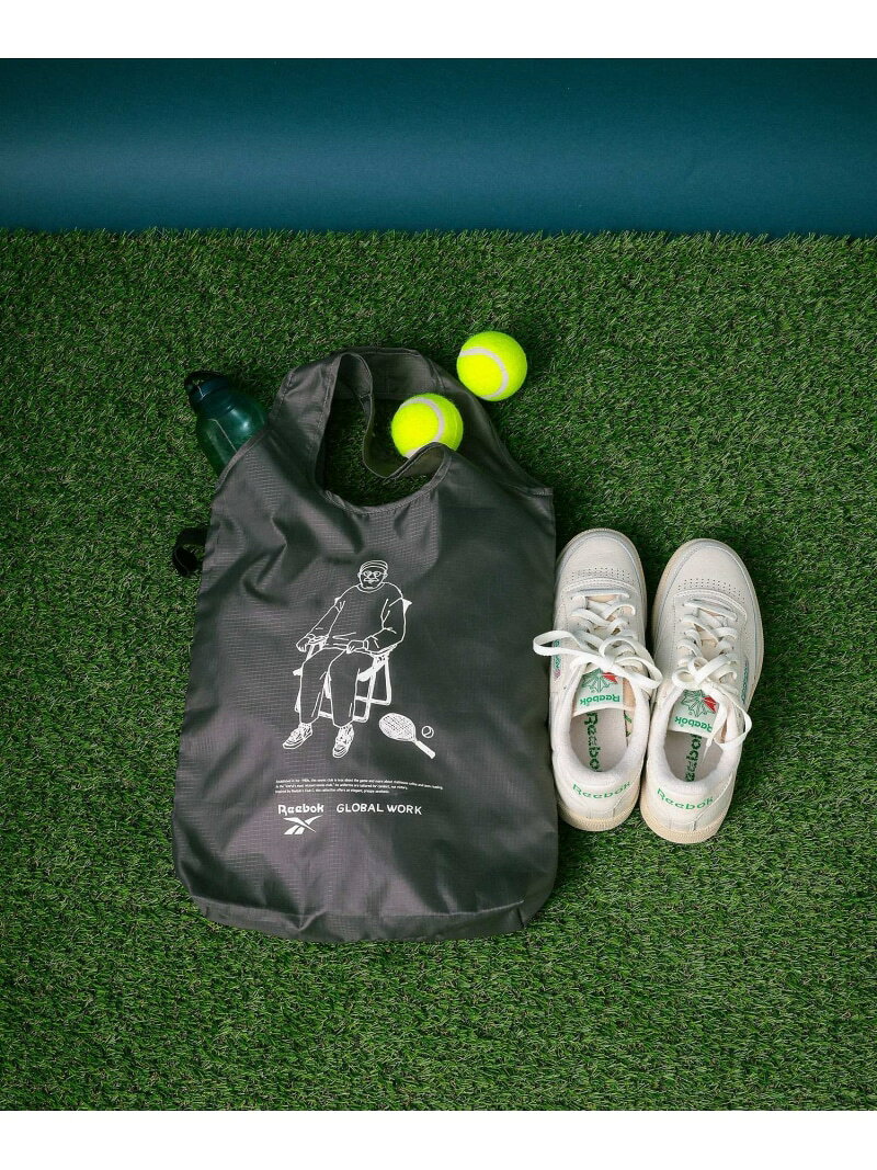 【Reebok】エコBAG/1045700 GLOBAL WORK グローバルワーク バッグ エコバッグ・サブバッグ グレー[Rakuten Fashion] globalwork-10024242 GLOBAL WORK/グローバルワーク サンプル画像2