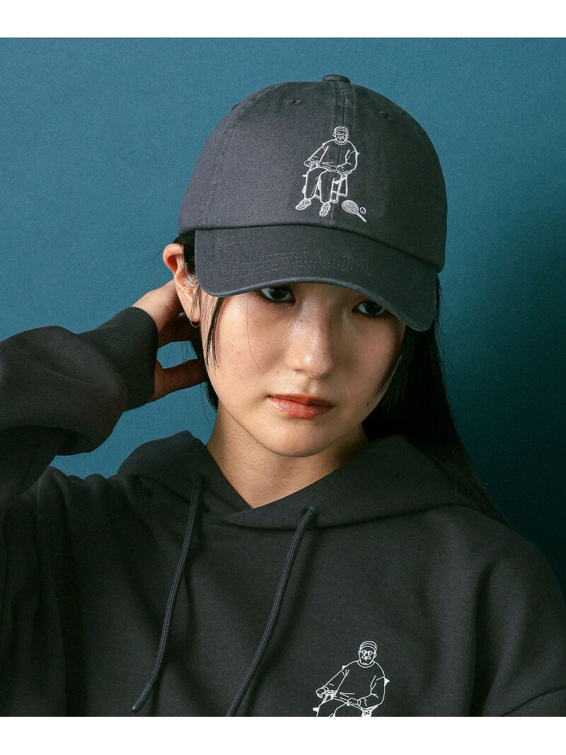 【Reebok】刺繍キャップ/1045702 GLOBAL WORK グローバルワーク 帽子 キャップ ホワイト ブラック【送料無料】[Rakuten Fashion] globalwork-10024245 GLOBAL WORK/グローバルワーク サンプル画像2