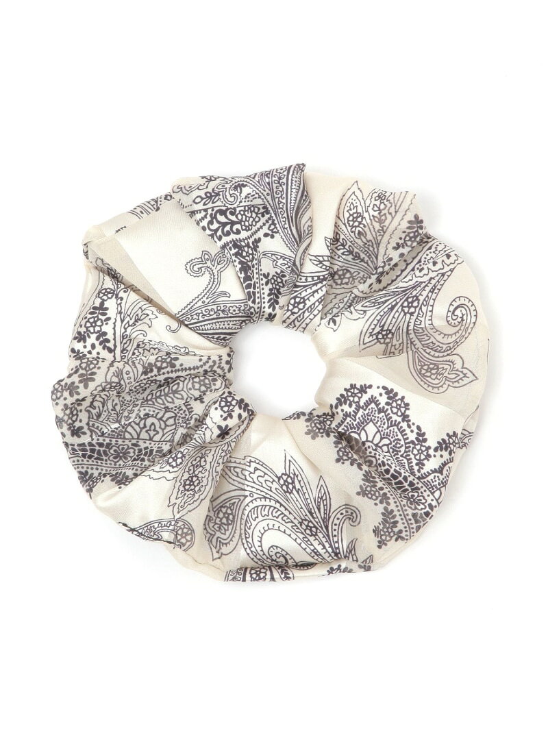 【SALE／50%OFF】シアースカーフ柄シュシュ/583542 GLOBAL WORK グローバルワーク ヘアアクセサリー その他のヘアアクセサリー ブラウン グレー ホワイト ブルー ネイビー イエロー【RBA_E】[Rakuten Fashion] globalwork-10021505 GLOBAL WORK/グローバルワーク サンプル画像2