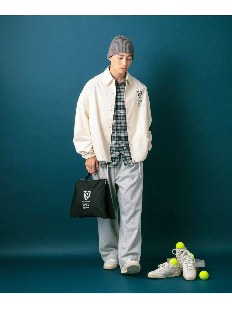 【Reebok】コーチジャケット/812676 GLOBAL WORK グローバルワーク ジャケット・アウター ブルゾン・ジャンパー ブラック ホワイト【送料無料】[Rakuten Fashion] globalwork-10024209 GLOBAL WORK/グローバルワーク サンプル画像3