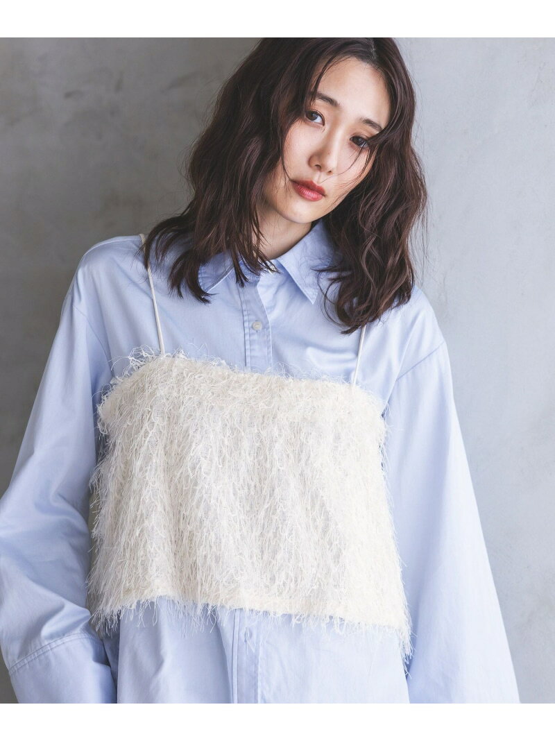 フリンジビスチェ/797325 GLOBAL WORK グローバルワーク トップス ベスト・ジレ グレー ホワイト【先行予約】*[Rakuten Fashion] globalwork-10023792 GLOBAL WORK/グローバルワーク パッケージ画像