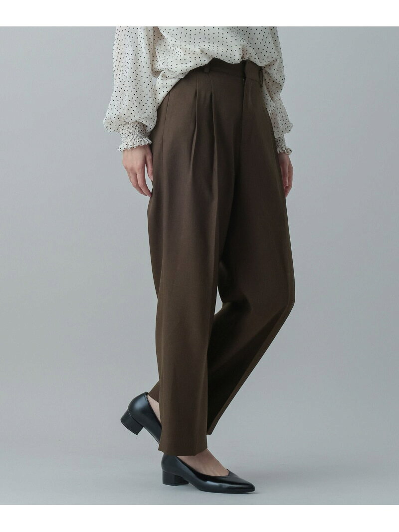 【SALE／40%OFF】MATINEE LINE/ツィードライク/ストレートパンツ/625092 GLOBAL WORK グローバルワーク パンツ その他のパンツ ベージュ ブラウン グレー【RBA_E】[Rakuten Fashion] globalwork-10022640 GLOBAL WORK/グローバルワーク サンプル画像3