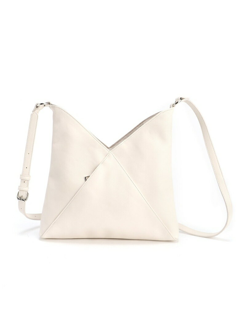 【SALE／57%OFF】(W)トライアングルショルダー GLOBAL WORK グローバルワーク バッグ ショルダーバッグ ホワイト シルバー ブラック【RBA_E】[Rakuten Fashion]のサムネイル