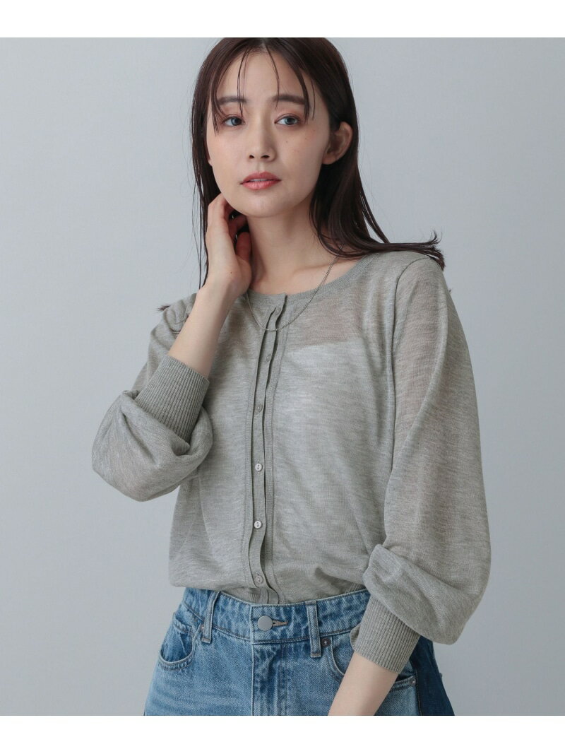 乐天商城 - 【SALE／30%OFF】MATINEE LINE/レヴィータラメクルーカーディガン/498310 GLOBAL WORK グローバルワーク トップス カーディガン シルバー ブラック ブラウン【RBA_E】[Rakuten Fashion]
