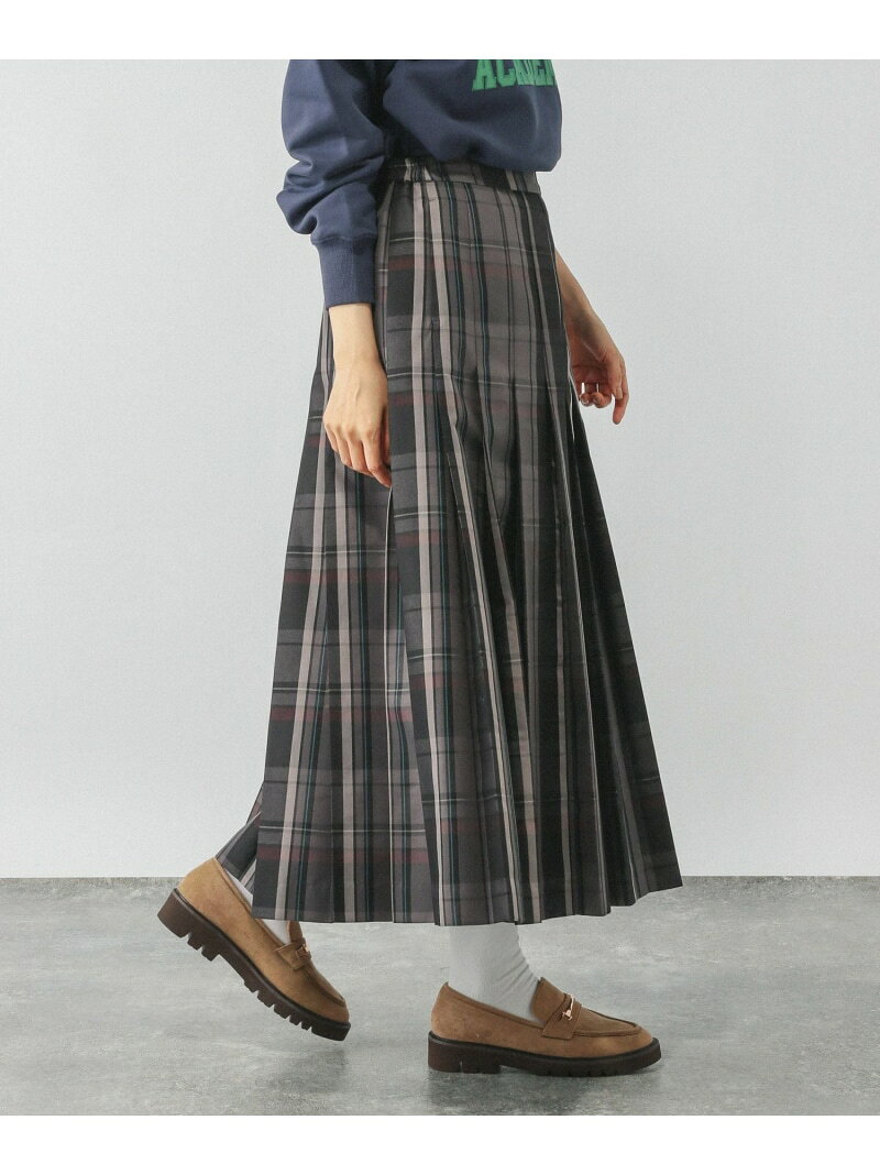 【SALE／30%OFF】ワイドプリーツフレアスカート/583879 GLOBAL WORK グローバルワーク スカート ロング・マキシスカート ネイビー ブラック グレー【RBA_E】【送料無料】[Rakuten Fashion] globalwork-10021781 GLOBAL WORK/グローバルワーク サンプル画像2