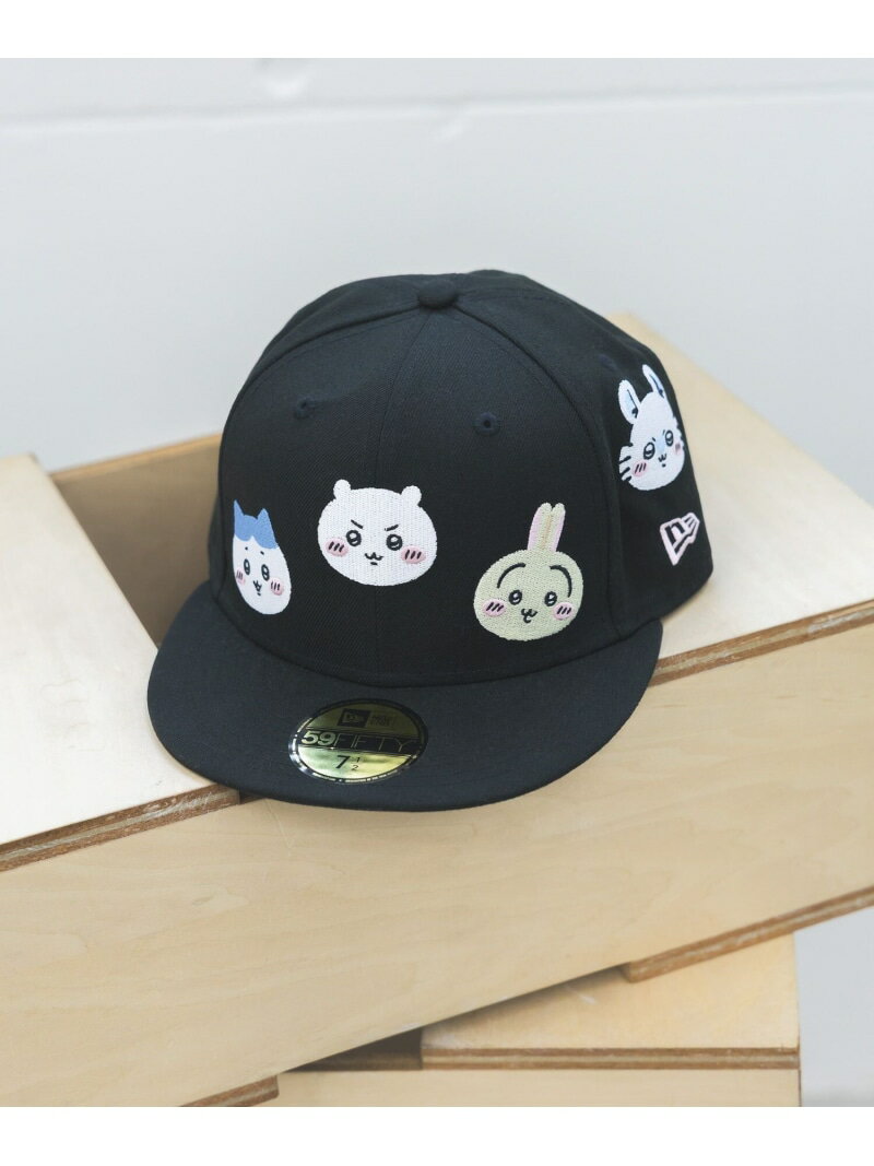 ちいかわ59FIFTY/WEB限定/616807 GLOBAL WORK グローバルワーク 帽子 キャップ ブラック