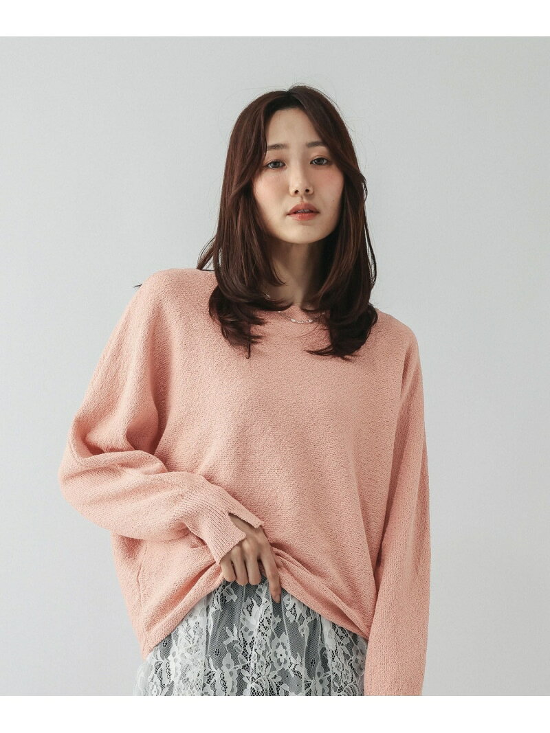 ブークレドルマンニットプルオーバー/1051195 GLOBAL WORK グローバルワーク トップス ニット グレー ピンク カーキグリーン【送料無料】[Rakuten Fashion] globalwork-10023972 GLOBAL WORK/グローバルワーク サンプル画像2