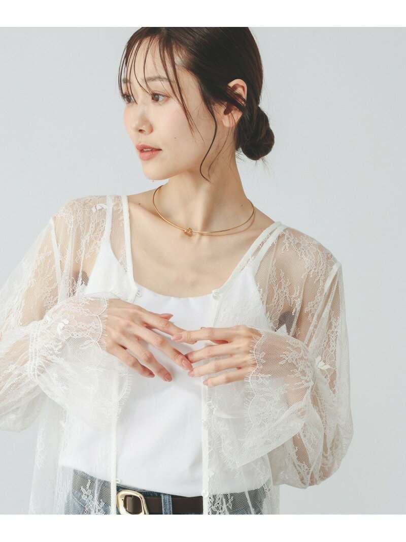 乐天商城 - 総レース袖フリルブラウス/一部店舗限定/667600 GLOBAL WORK グローバルワーク トップス シャツ・ブラウス ホワイト ブラック【送料無料】[Rakuten Fashion]