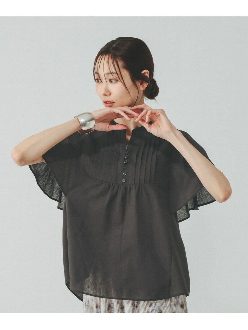 【SALE／40%OFF】イージーケアリネンタックブラウス/611205 GLOBAL WORK グローバ...
