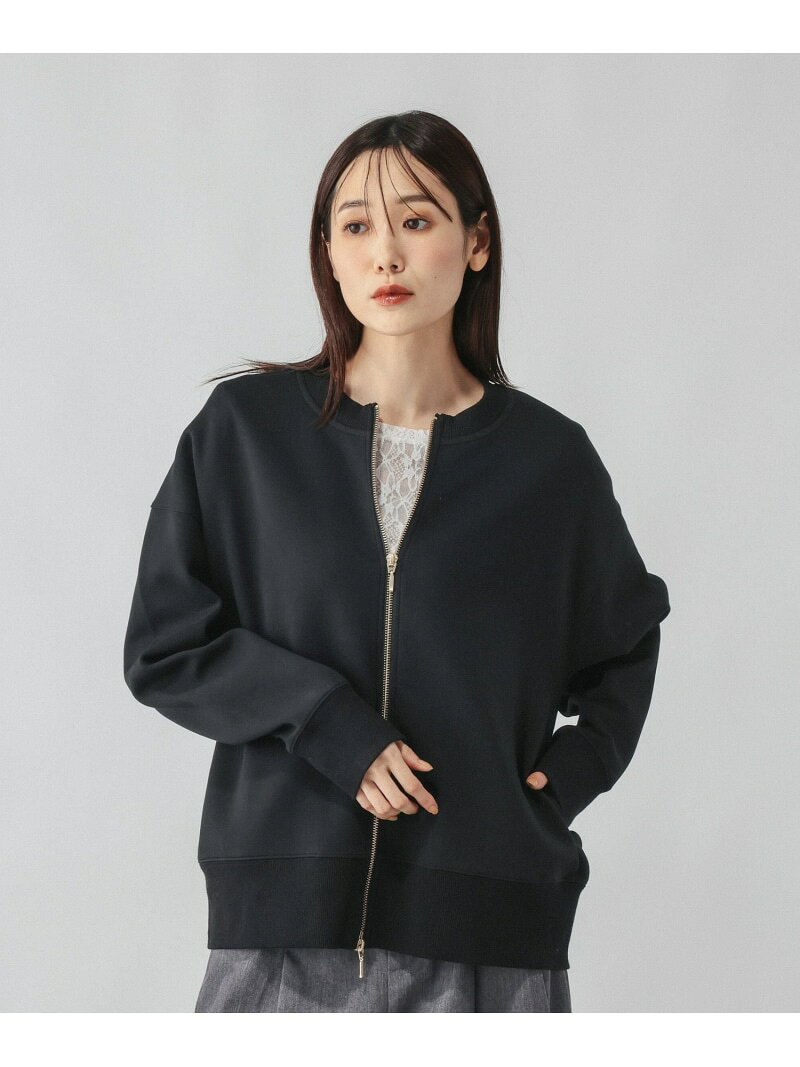 ダンボールZIPカーディガン/1074427 GLOBAL WORK グローバルワーク トップス カーディガン ブラック グレー【先行予約】*【送料無料】[Rakuten Fashion] globalwork-10024186 GLOBAL WORK/グローバルワーク サンプル画像2