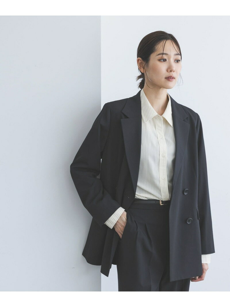 ウツクシルエットダブルジャケット/一部店舗限定/766163 GLOBAL WORK グローバルワーク ジャケット・アウター テーラードジャケット・ブレザー ブラック ブラウン ネイビー【送料無料】[Rakuten Fashion] globalwork-10023957 GLOBAL WORK/グローバルワーク パッケージ画像