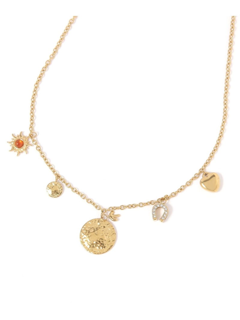ステンレスチャームネックレス/611155 GLOBAL WORK グローバルワーク アクセサリー・腕時計 ネックレス ゴールド シルバー[Rakuten Fashion] globalwork-10022350 GLOBAL WORK/グローバルワーク サンプル画像2