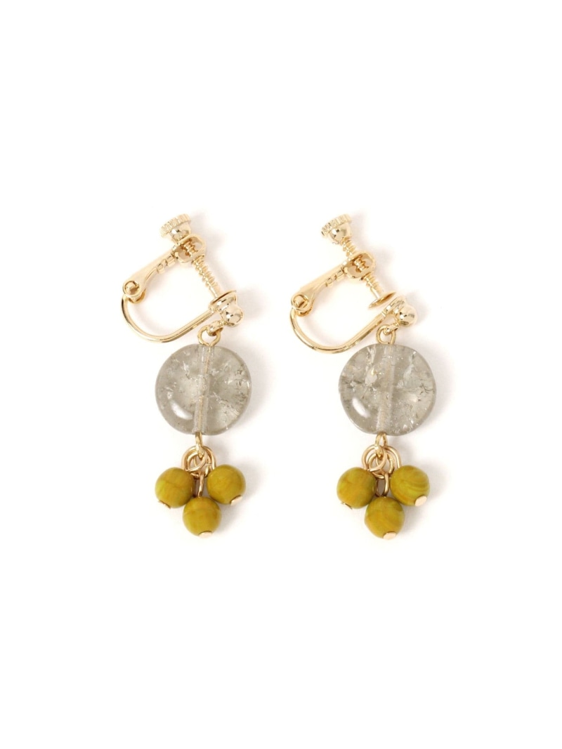 MADE IN JAPAN/ビーズイヤリング/一部店舗限定/899427 GLOBAL WORK グローバルワーク アクセサリー・腕時計 イヤリング・イヤーカフ グリーン[Rakuten Fashion] globalwork-10023761 GLOBAL WORK/グローバルワーク サンプル画像2