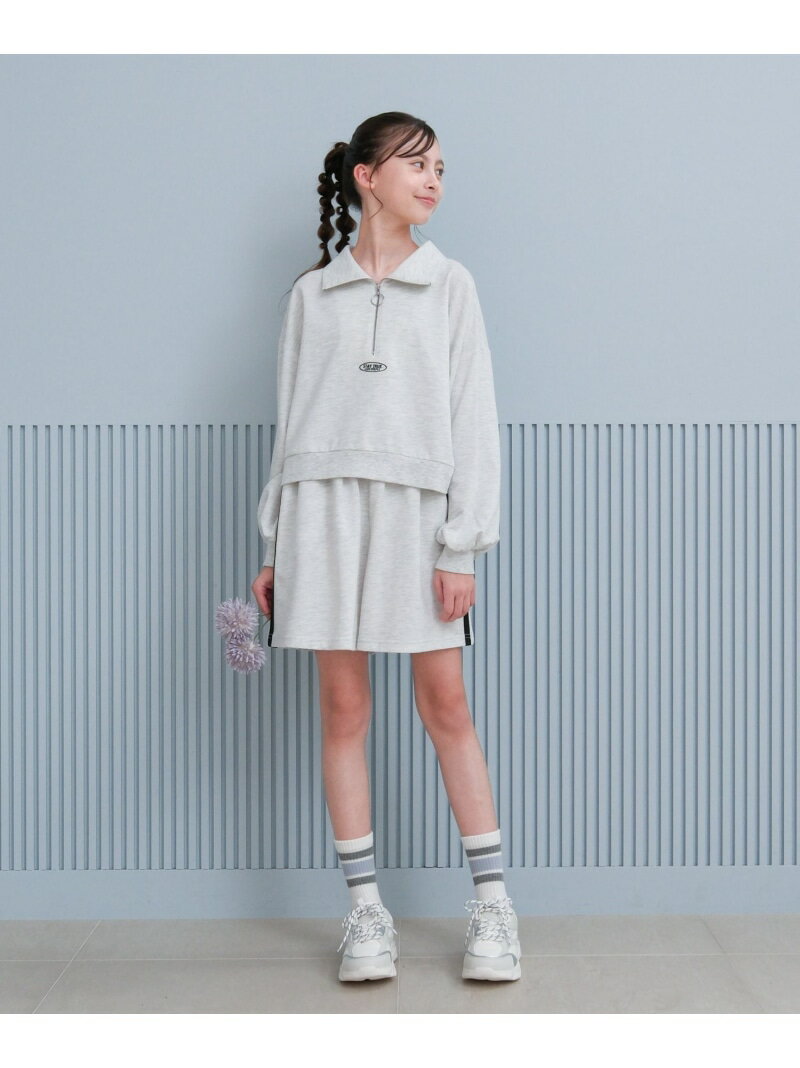 【予約商品について】 ※「先行予約販売中」「予約販売中」をご注文の際は予約商品についてをご確認ください。■重要なお知らせ※ 当店では、ギフト配送サービス及びラッピングサービスを行っておりません。ラッピング・ギフト配送について同時に複数の商品を注文された場合メーカー希望小売価格について置き配についてご利用ガイドGLOBAL WORK（グローバルワーク）トクトクミニ裏毛セットアップ/キッズ/577754着回し自在なオールシーズンアイテム・機能吸水速乾・デザイン吸水速乾機能が付いた、ミニ裏毛のハーフZIPトップスとショートボトムスのセットアップ。ボトムスやトップスを変えて着回しもでき、コーディネートの幅が広がるアイテムです。ボトムスにポケット有り。ウエストゴムの調節が可能。型番：577754-12-13 PY9659【採寸】130cm(13)着丈(スウェット)38 肩幅(スウェット)48 胸囲(スウェット)92 袖丈(スウェット)36.5 外天幅(スウェット)18 総丈(パンツ)34.5 股上(パンツ)24 股下(パンツ)10.5 ウエスト(パンツ)26 ヒップ(パンツ)56 もも回り(パンツ)73 裾回り(パンツ)70140cm(14)着丈(スウェット)41 肩幅(スウェット)50 胸囲(スウェット)97 袖丈(スウェット)40.5 外天幅(スウェット)18.5 総丈(パンツ)38.5 股上(パンツ)25.5 股下(パンツ)11.5 ウエスト(パンツ)27.5 ヒップ(パンツ)58.25 もも回り(パンツ)76.2 裾回り(パンツ)73150cm(50)着丈(スウェット)44 肩幅(スウェット)52 胸囲(スウェット)102 袖丈(スウェット)44.5 外天幅(スウェット)19 総丈(パンツ)42.5 股上(パンツ)27 股下(パンツ)12.5 ウエスト(パンツ)29 ヒップ(パンツ)60.5 もも回り(パンツ)79.4 裾回り(パンツ)76160cm(60)着丈(スウェット)47 肩幅(スウェット)54 胸囲(スウェット)106 袖丈(スウェット)48.5 外天幅(スウェット)19.5 総丈(パンツ)46.5 股上(パンツ)28.5 股下(パンツ)13.5 ウエスト(パンツ)30.5 ヒップ(パンツ)62.75 もも回り(パンツ)82.6 裾回り(パンツ)79商品のサイズについて【商品詳細】素材：＜トップス＞身生地:ポリエステル65% 綿35% リブ:ポリエステル65% 綿33% ポリウレタン2%＜ボトム＞本体:ポリエステル65% 綿35% テープ: ポリエステル100%サイズ：130cm、140cm、150cm、160cm※画面上と実物では多少色具合が異なって見える場合もございます。ご了承ください。商品のカラーについてこの商品はセール商品のため返品・交換対象外です詳細はこちら >>