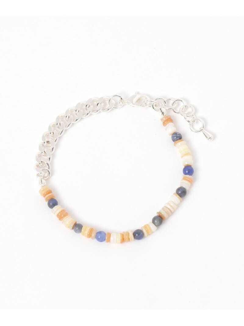ストーン&チェーンブレス/UNISEX/572571 GLOBAL WORK グローバルワーク アクセサリー・腕時計 ブレスレット・バングル ブルー ブラウン ブラック[Rakuten Fashion] globalwork-10021451 GLOBAL WORK/グローバルワーク サンプル画像3
