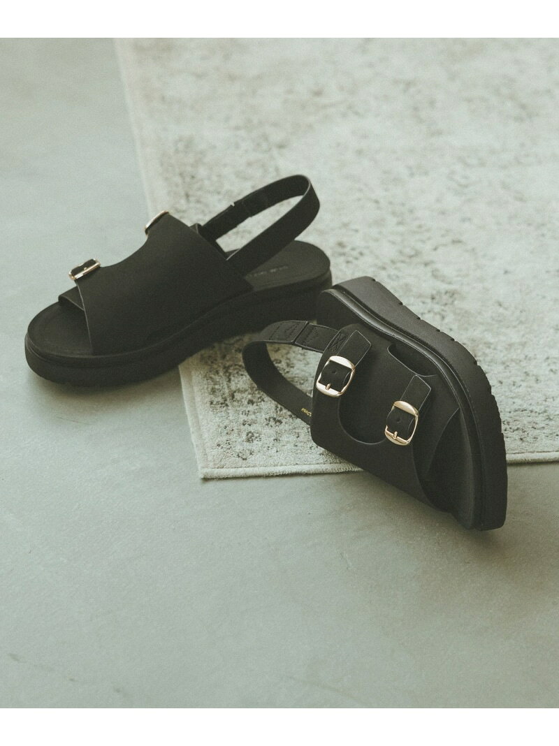 【SALE／20%OFF】らくっションストラップサンダル/650678 GLOBAL WORK グローバルワーク シューズ・靴 サンダル ブラウン ホワイト シルバー ブラック ベージュ【RBA_E】【送料無料】[Rakuten Fashion] globalwork-10023354 GLOBAL WORK/グローバルワーク サンプル画像3