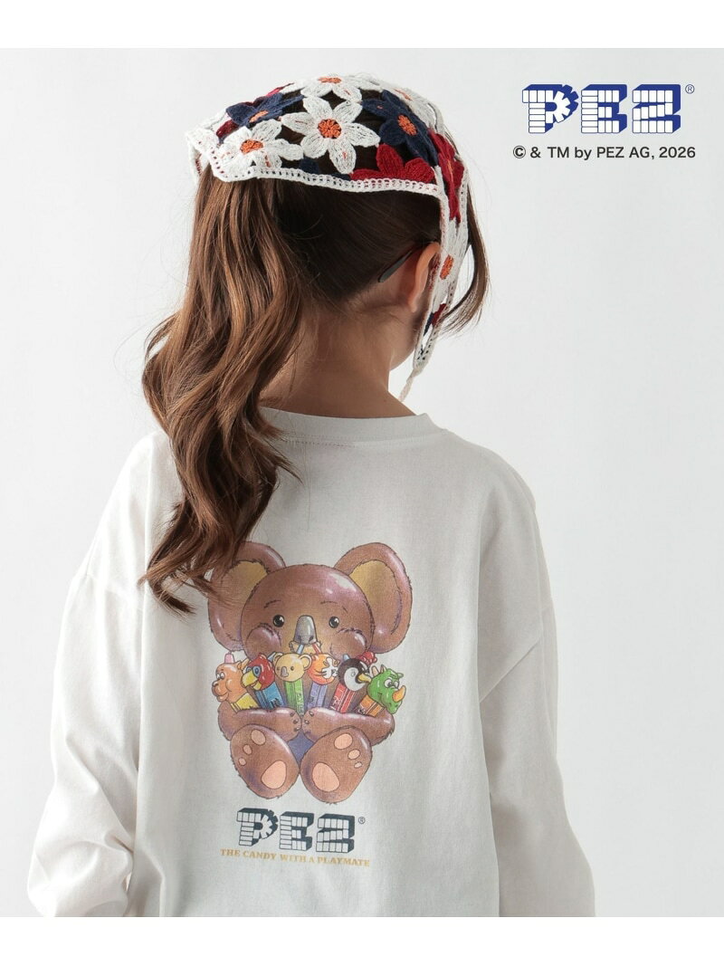 乐天商城 - 【SALE／46%OFF】ヘビロッTEE/PEZ/長袖/キッズ/636287 GLOBAL WORK グローバルワーク トップス カットソー・Tシャツ グレー ホワイト【RBA_E】[Rakuten Fashion]