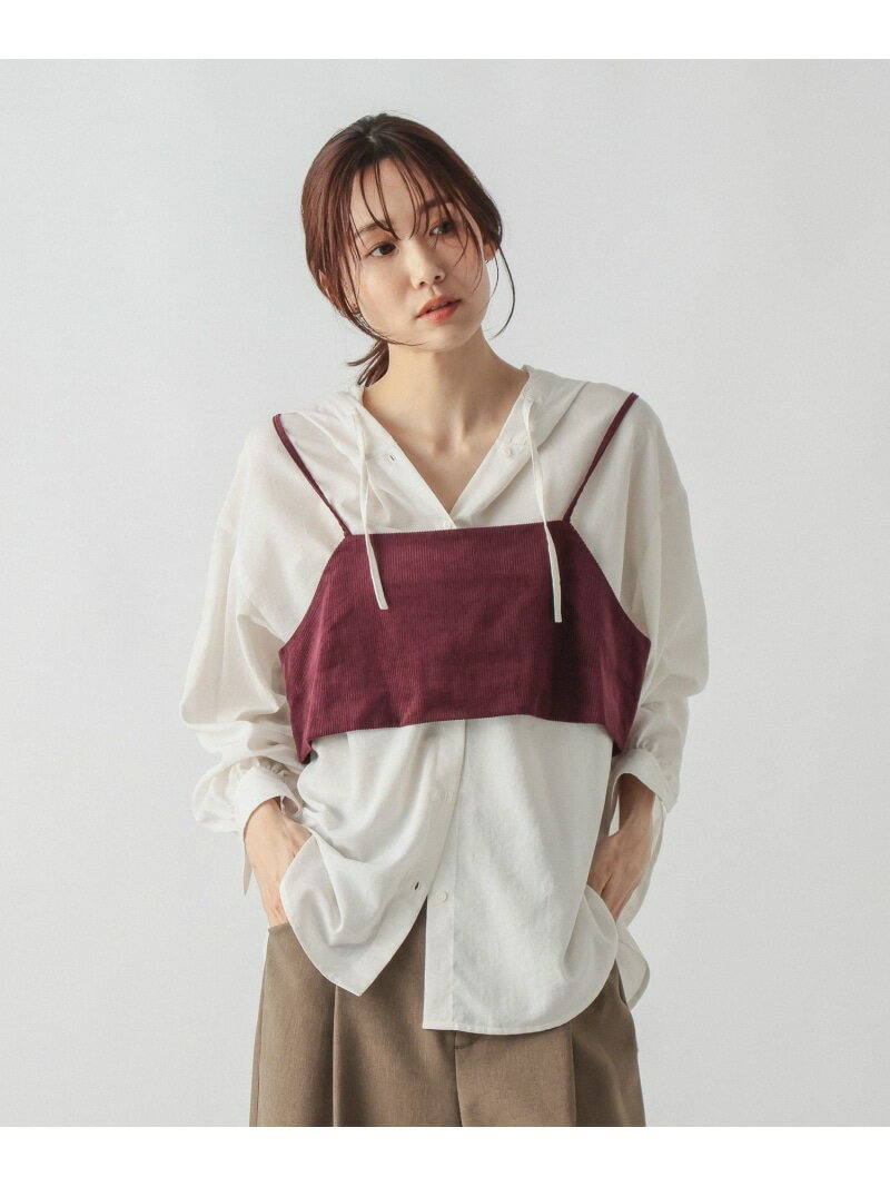 ライトコーデュロイビスチェ/871915 GLOBAL WORK グローバルワーク トップス キャミソール パープル グレー ワインレッド【送料無料】[Rakuten Fashion] globalwork-10023821 GLOBAL WORK/グローバルワーク パッケージ画像
