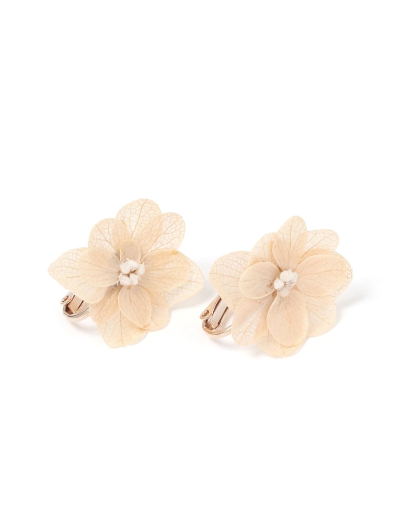 【SALE／50%OFF】MADE IN JAPAN/ドライフラワーイヤリング/160625 GLOBAL WORK グローバルワーク アクセサリー・腕時計 イヤリング・イヤーカフ ホワイト ブルー グレー【RBA_E】[Rakuten Fashion] globalwork-10019923 GLOBAL WORK/グローバルワーク サンプル画像2