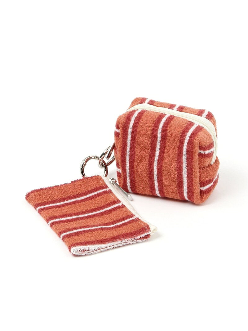 【SALE／30%OFF】2点セットタオル生地ポーチ/638037 GLOBAL WORK グローバルワーク 財布・ポーチ・ケース ポーチ ブラウン オレンジ ホワイト【RBA_E】[Rakuten Fashion] globalwork-10022672 GLOBAL WORK/グローバルワーク サンプル画像3