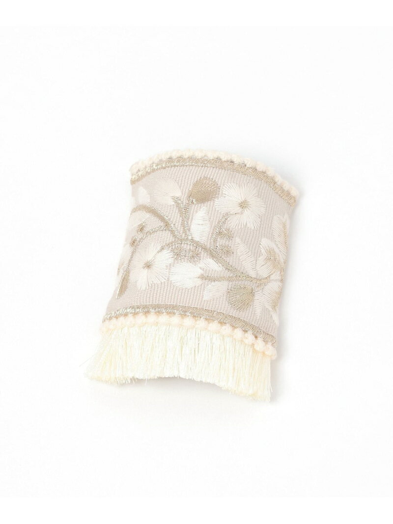 【SALE／20%OFF】刺繍フリンジヘアカフ/209804 GLOBAL WORK グローバルワーク ヘアアクセサリー バレッタ・ヘアクリップ・ヘアピン ベージュ ブラック ホワイト【RBA_E】[Rakuten Fashion] globalwork-10019951 GLOBAL WORK/グローバルワーク サンプル画像2
