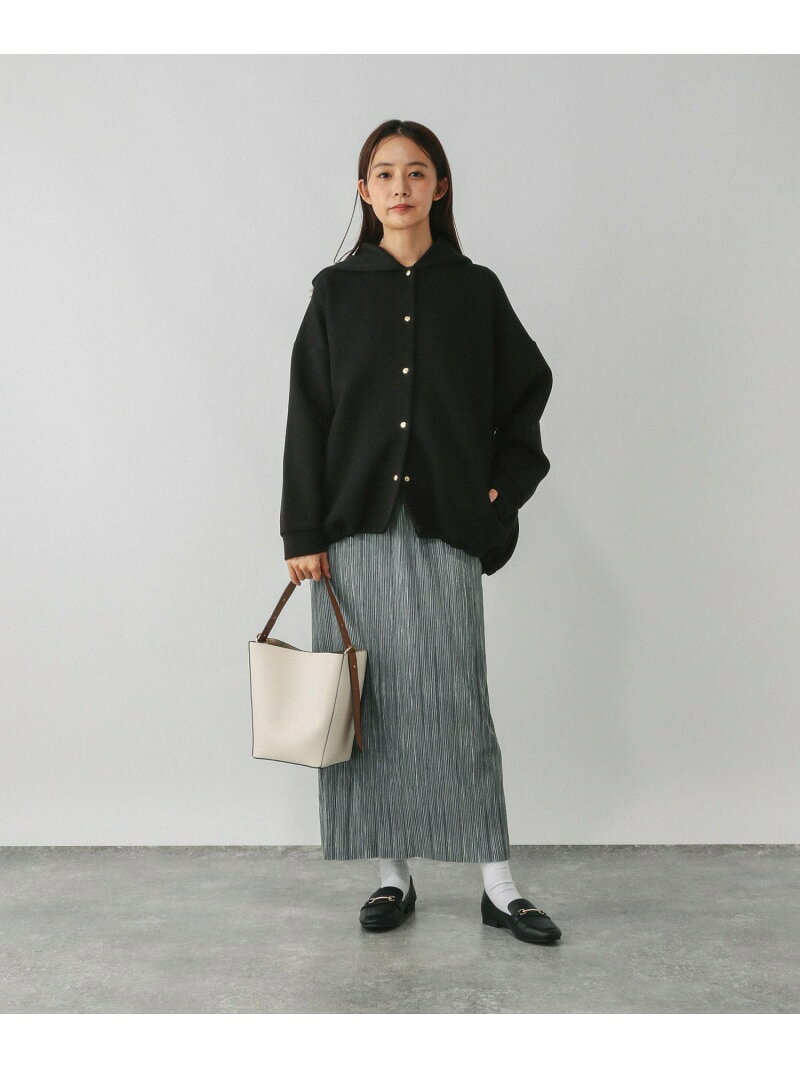 【SALE／20%OFF】ダンボールフードブルゾン/580997 GLOBAL WORK グローバルワーク トップス パーカー・フーディー グレー ブラック【RBA_E】【送料無料】[Rakuten Fashion] globalwork-10021755 GLOBAL WORK/グローバルワーク サンプル画像3
