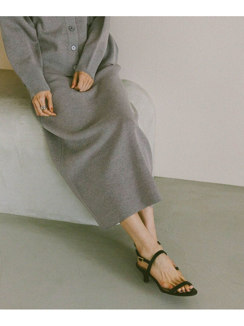 【SALE／50%OFF】スウェットライクニットナロースカート/571364 GLOBAL WORK グローバルワーク スカート ロング・マキシスカート ワインレッド ブラック ブラウン グレー【RBA_E】[Rakuten Fashion] globalwork-10021756 GLOBAL WORK/グローバルワーク サンプル画像2
