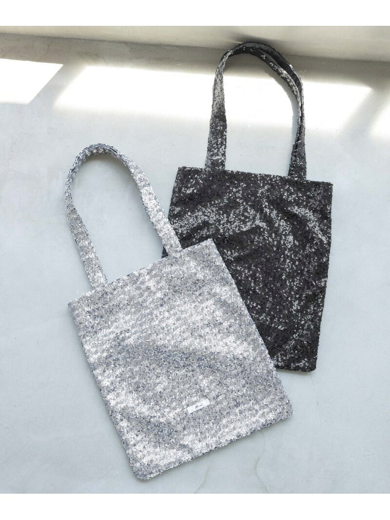 【SALE／50%OFF】スパンコールトートBAG/124081 GLOBAL WORK グローバルワーク バッグ トートバッグ シルバー ブラウン ブラック【RBA_E】[Rakuten Fashion] globalwork-10019263 GLOBAL WORK/グローバルワーク サンプル画像2