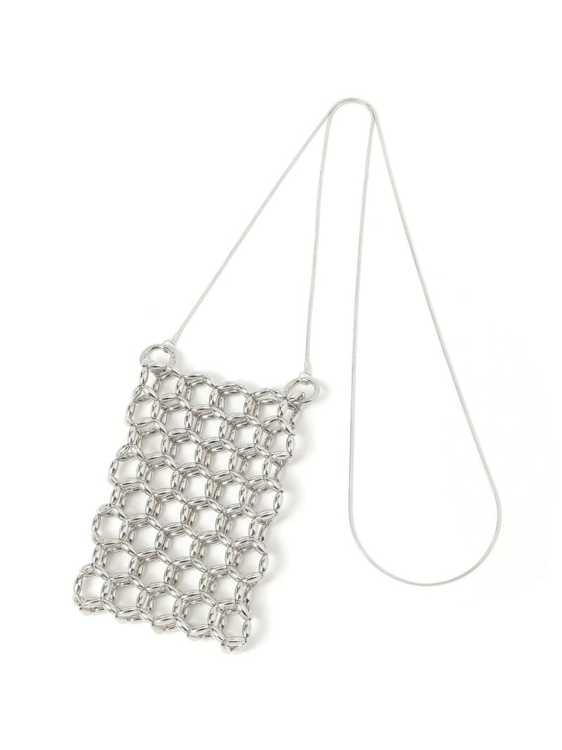 メタルライクスマホショルダー/1054106 GLOBAL WORK グローバルワーク バッグ ショルダーバッグ シルバー ブラック[Rakuten Fashion] globalwork-10024048 GLOBAL WORK/グローバルワーク パッケージ画像