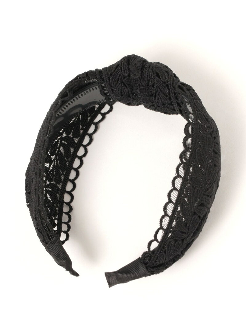 【SALE／20%OFF】シシュウノットカチューシャ GLOBAL WORK グローバルワーク ヘアアクセサリー カチューシャ・ヘアバンド ブラック ブラウン【RBA_E】[Rakuten Fashion] globalwork-10020268 GLOBAL WORK/グローバルワーク サンプル画像3