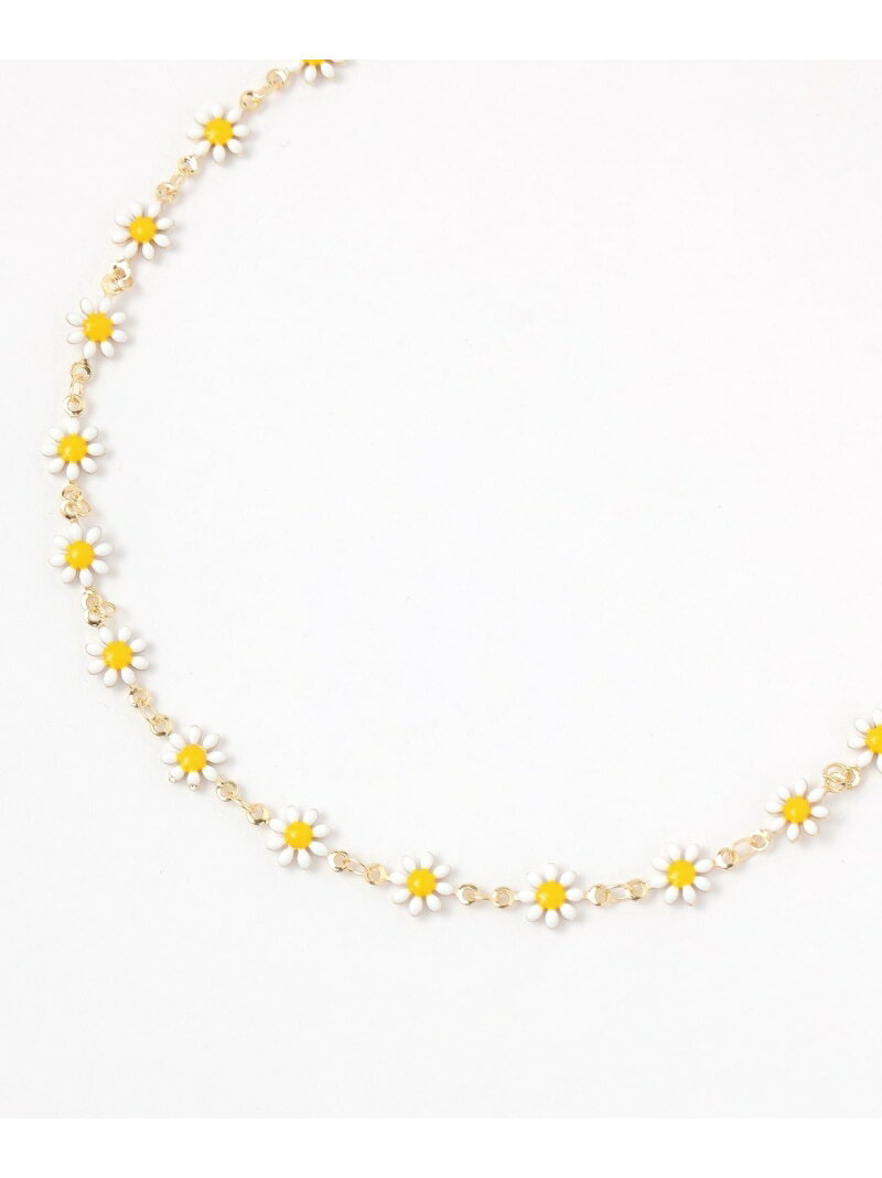 【SALE／20%OFF】FLOWERチェーンネックレス/251911 GLOBAL WORK グローバルワーク アクセサリー・腕時計 ネックレス ホワイト グリーン グレー パープル【RBA_E】[Rakuten Fashion] globalwork-10020260 GLOBAL WORK/グローバルワーク サンプル画像2