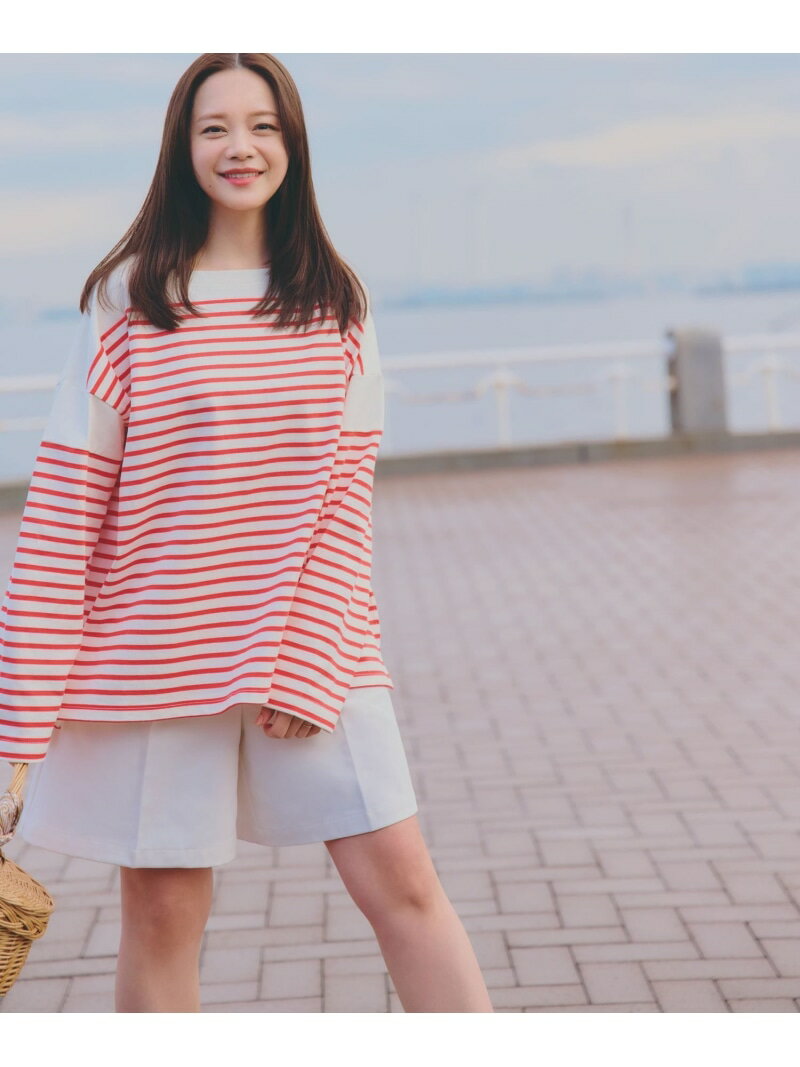 乐天商城 - 高山直子さんコラボ/ワイドチノショートパンツ/EiiS/289619/アウトレット価格 GLOBAL WORK グローバルワーク パンツ その他のパンツ ホワイト ベージュ ブラック【送料無料】[Rakuten Fashion]