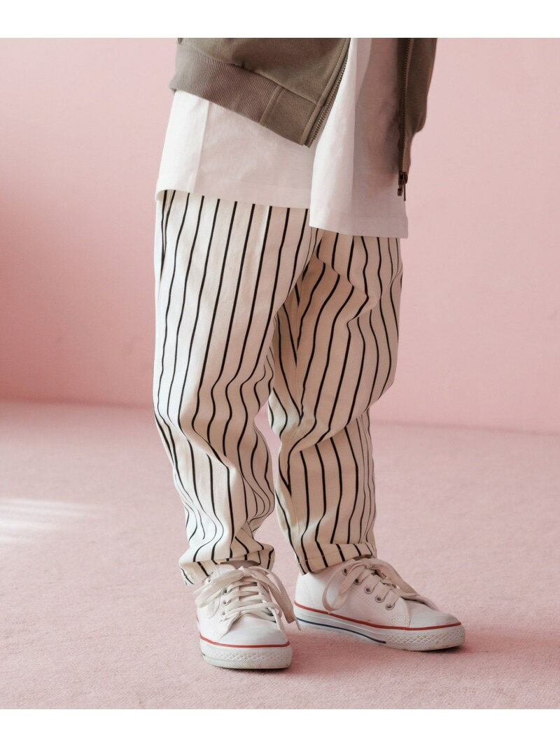乐天商城 - 【SALE／40%OFF】スゴラクストレッチバルーンパンツ/100-120cm展開/625190 GLOBAL WORK グローバルワーク パンツ ジーンズ・デニムパンツ ブラウン【RBA_E】[Rakuten Fashion]