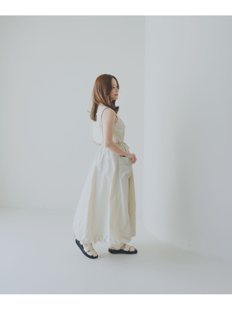 高山直子さんコラボ/ドロストバルーンワンピース/EiiS/289646/アウトレット価格 GLOBAL WORK グローバルワーク ワンピース・ドレス ワンピース ブラック ベージュ【送料無料】[Rakuten Fashion] globalwork-10023400 GLOBAL WORK/グローバルワーク サンプル画像3