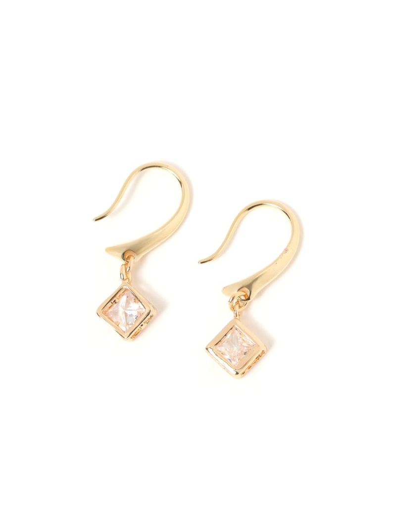 【SALE／20%OFF】スクエアストーンピアス/253077 GLOBAL WORK グローバルワーク アクセサリー・腕時計 ピアス シルバー ゴールド【RBA_E】[Rakuten Fashion] globalwork-10020246 GLOBAL WORK/グローバルワーク サンプル画像2
