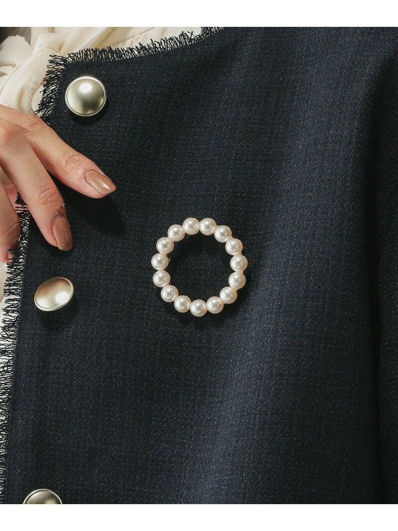 【SALE／50%OFF】パールブローチ/611429 GLOBAL WORK グローバルワーク アクセサリー・腕時計 ブローチ・コサージュ・バッジ【RBA_E】[Rakuten Fashion] globalwork-10022298 GLOBAL WORK/グローバルワーク サンプル画像2