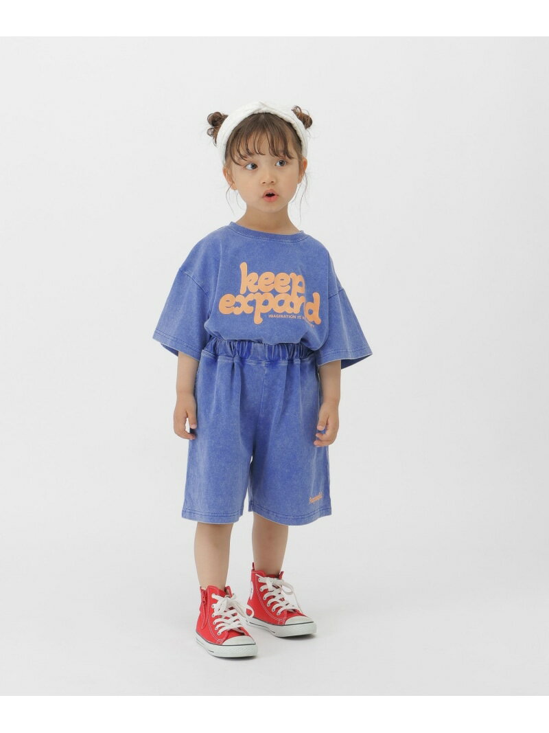 乐天商城 - ピグメントSET UP/100-120cm展開/739789 GLOBAL WORK グローバルワーク トップス カットソー・Tシャツ ブラウン ブラック ブルー[Rakuten Fashion]