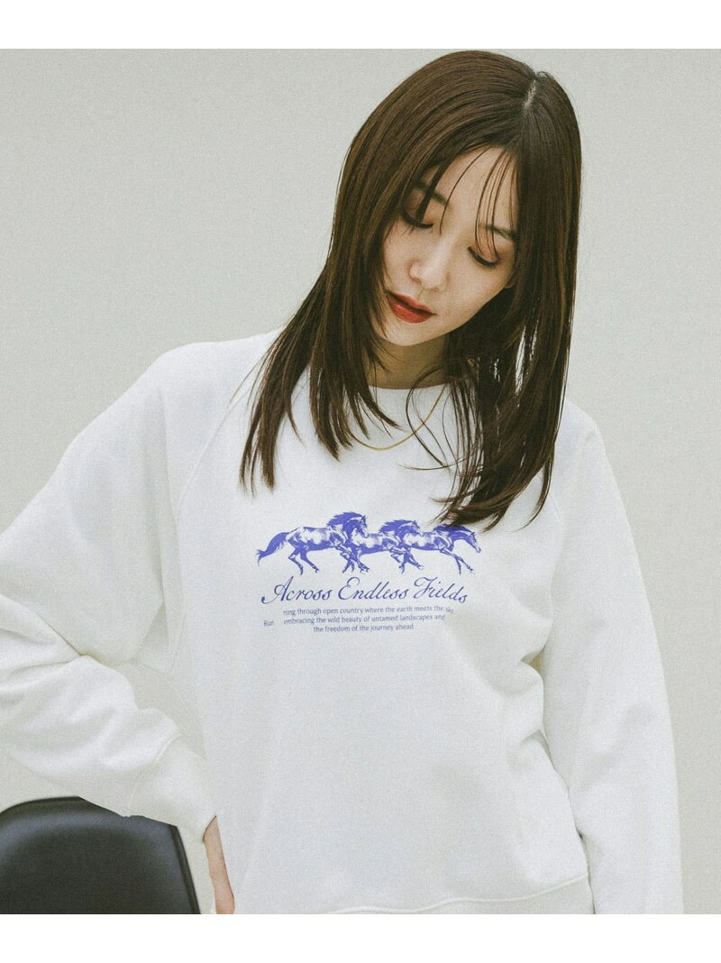 乾きやすいコンパクトスウェット/1066942 GLOBAL WORK グローバルワーク トップス スウェット・トレーナー ネイビー グレー ホワイト ワインレッド【送料無料】[Rakuten Fashion] globalwork-10024312 GLOBAL WORK/グローバルワーク サンプル画像2