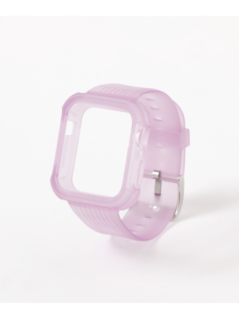 【SALE／76%OFF】Apple Watch半透明バンド/118495 GLOBAL WORK グローバルワーク アクセサリー・腕時計 その他のアクセサリー・腕時計 ブラック ホワイト パープル【RBA_E】[Rakuten Fashion] globalwork-10019198 GLOBAL WORK/グローバルワーク サンプル画像3