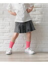 100-120cm展開/CHEER ONデニムスカート/248640 GLOBAL WORK グローバルワーク スカート ミニスカート ブラック[Rakuten...