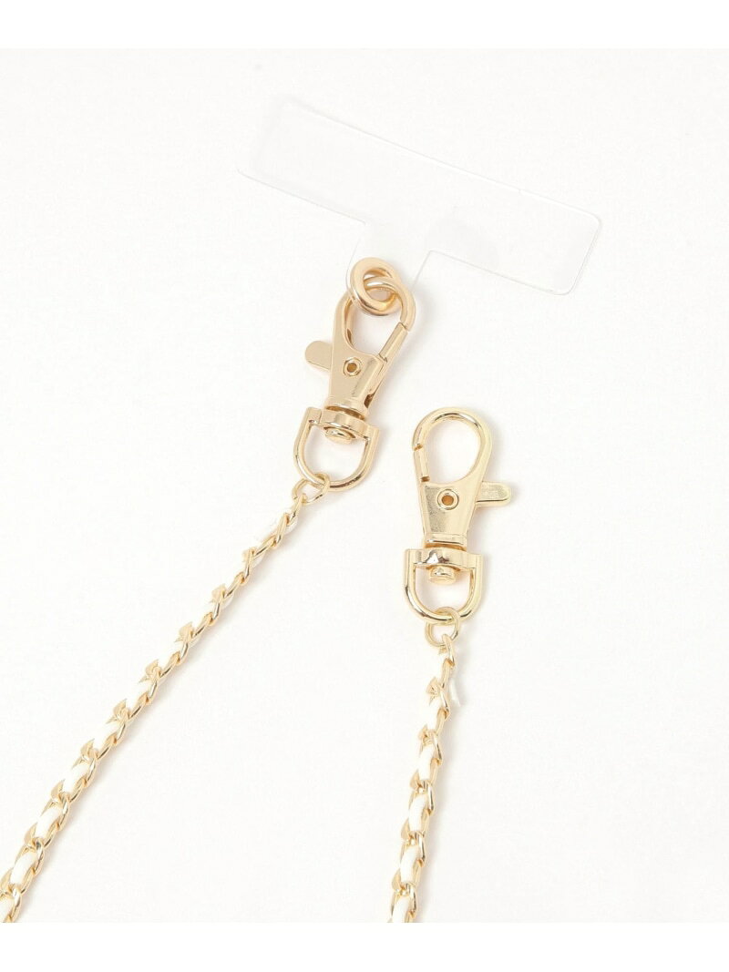 【SALE／36%OFF】マルチ細合皮スマホチャーム/490064 GLOBAL WORK グローバルワーク ファッション雑貨 チャーム・キーチェーン ブラック【RBA_E】[Rakuten Fashion] globalwork-10021159 GLOBAL WORK/グローバルワーク サンプル画像3